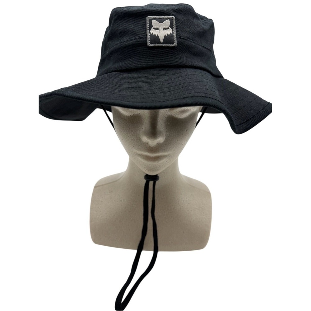 Fox Racing Traverse Black Bucket Sun Hat Cap